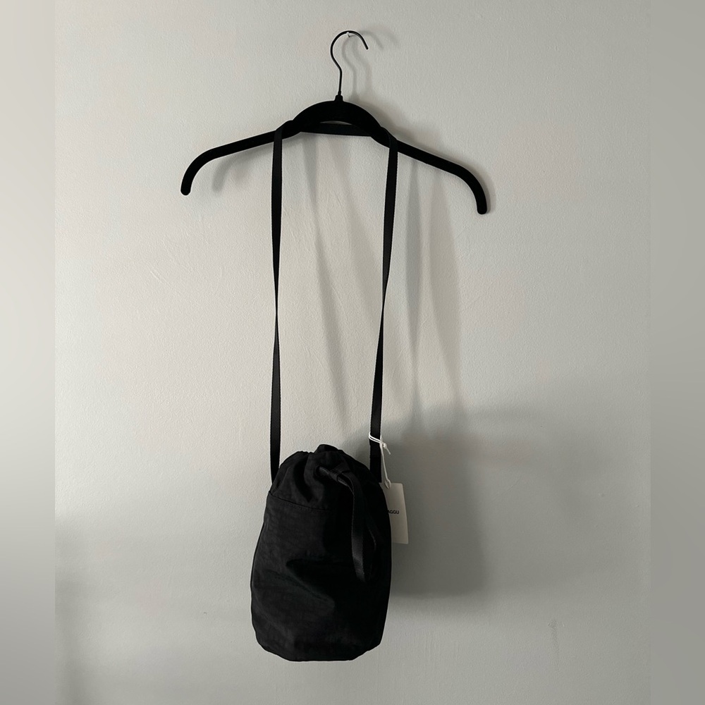 Baggu Medium Nylon Bucket Bag | Black